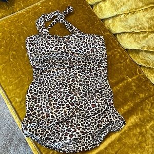 One Piece Vintage Style Bathing Suit